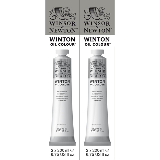 Bilde av WN Winton oil 200ml 2 pak. Tit. white