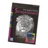 Scraperboard sort 30x23 cm