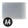 Cuttingmat Transparent A4 22x30cm