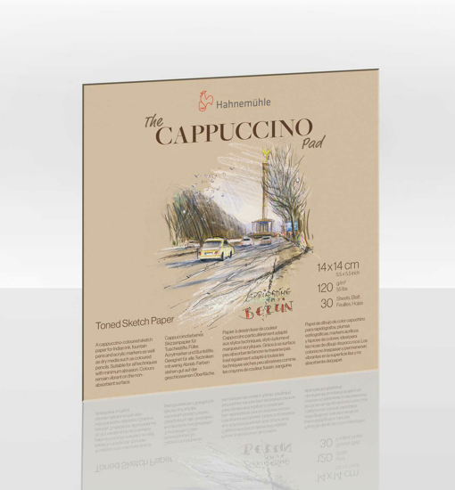 Blokk Cappuccino 120g 14x14 cm
