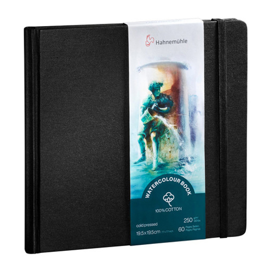 Bilde av Skissebok Watercolour Book 19,5x19,5 cm