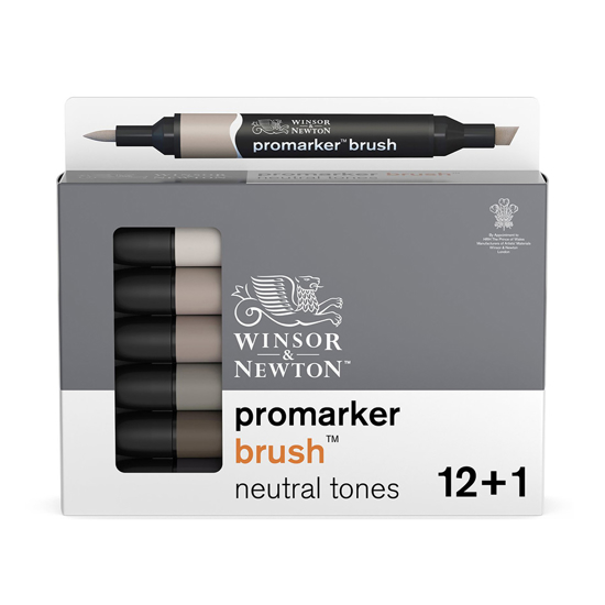 Bilde av Promarker Brush sett 12 Neutral