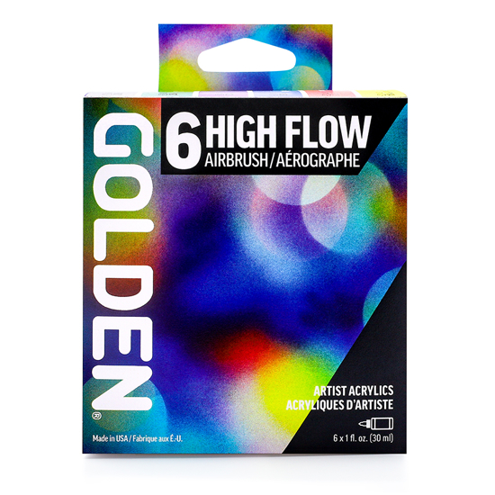 Golden set High Flow Airbrush