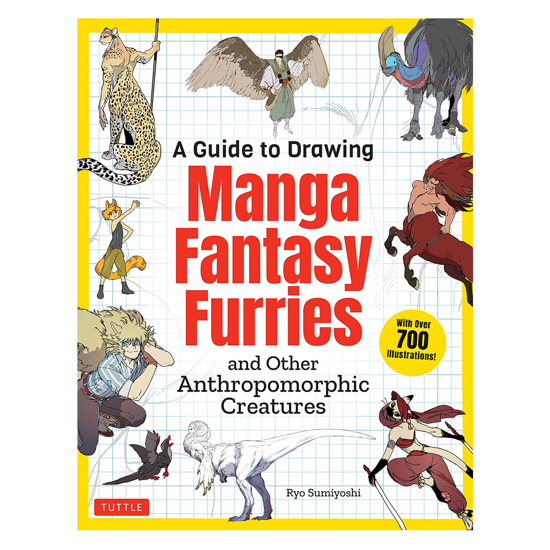 Bok A Guide to Drawing Manga Fantasy Furries