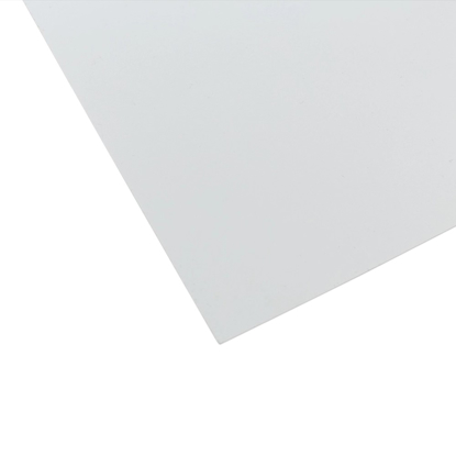 Plate PVC A4, lys grå, 100 stk