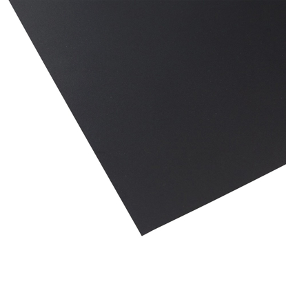 Plate PVC A4, sort, 100 stk