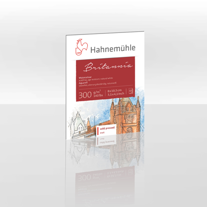Blokk akv. Britannia 8x10,5cm CP