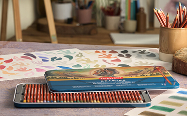 Derwent DRAWING utvider fra 24 til 72 farger