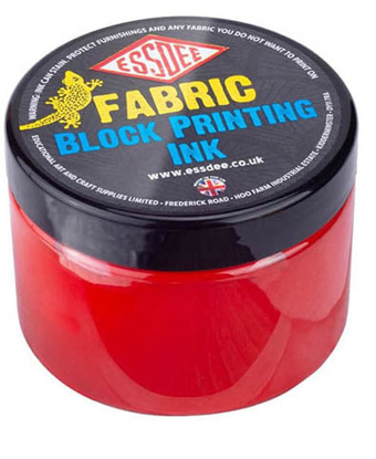 Lino Tekstilfarge Essdee, 100ml, rød - U