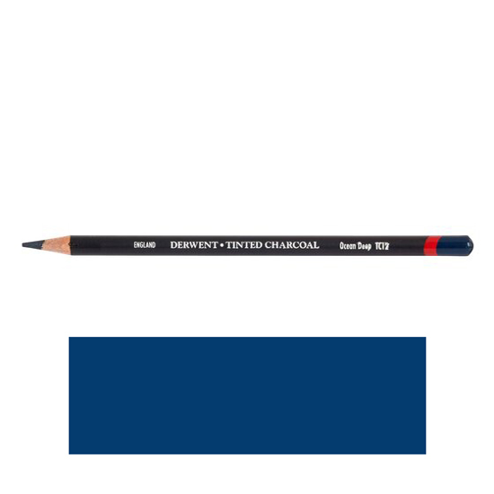 Derwent Tinted Charcoal Ocean Deep