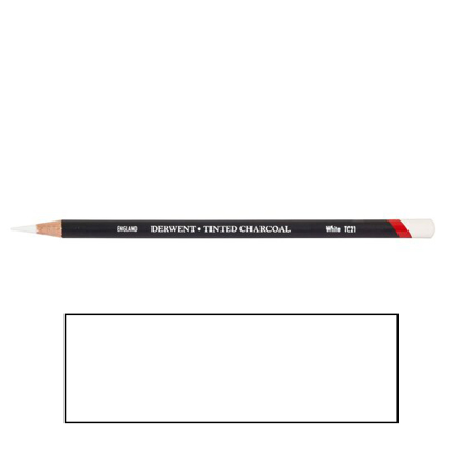 Derwent Tinted Charcoal White