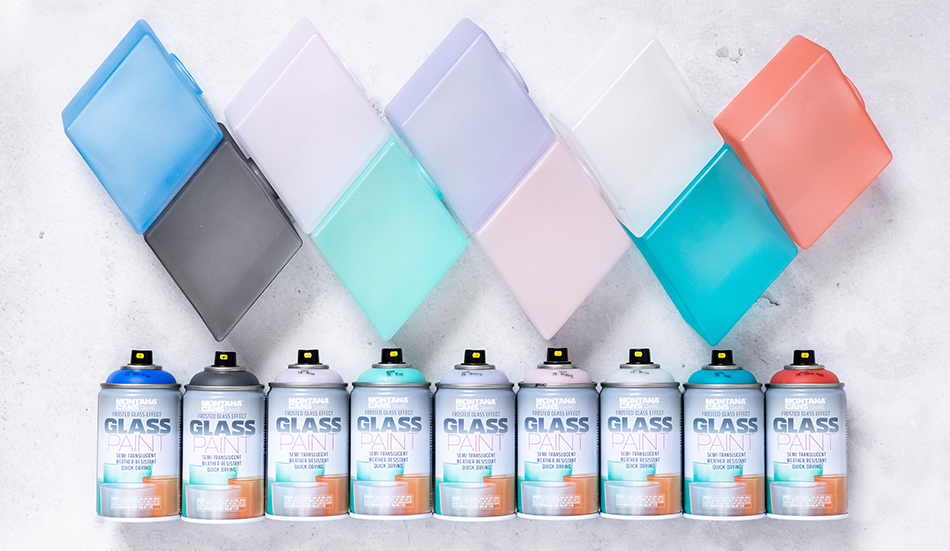 Montana Glass Paint i 9 farger